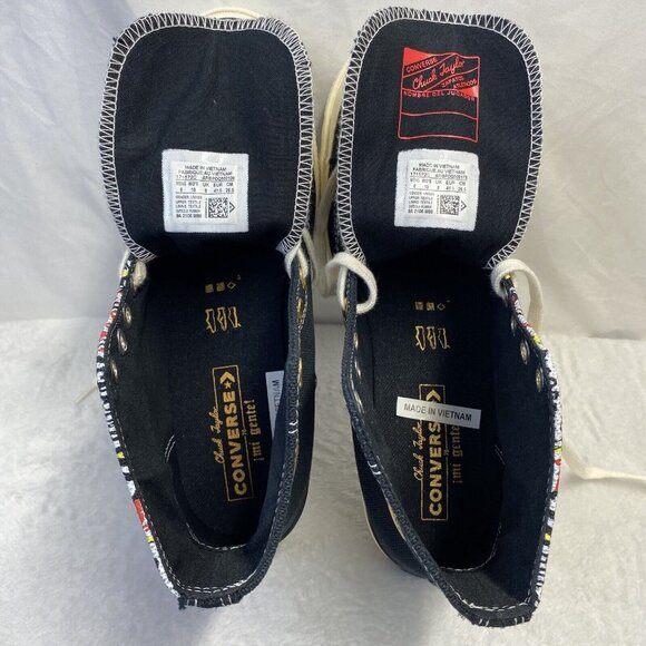 Converse Chuck 70 Hi "MiGente" Hi-Top Sneakers Black Unisex Lace-Up New171572C - Picture 6 of 16